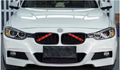 Bandes de Garniture Calandre BMW en V – F20 F21 F22 F30 F31 F32 F36 F40 (2 pièces)