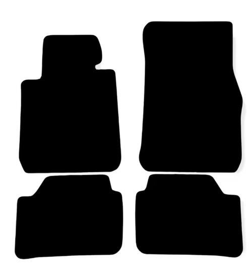 Tapis de Sol Velours Noir BMW Série 1 F20 M1 – Sur-Mesure Imperméable (2010-2019)