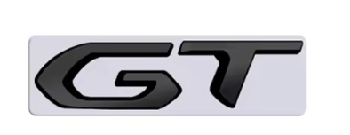 Logo GT Peugeot métallique 3D autocollant emblème voiture