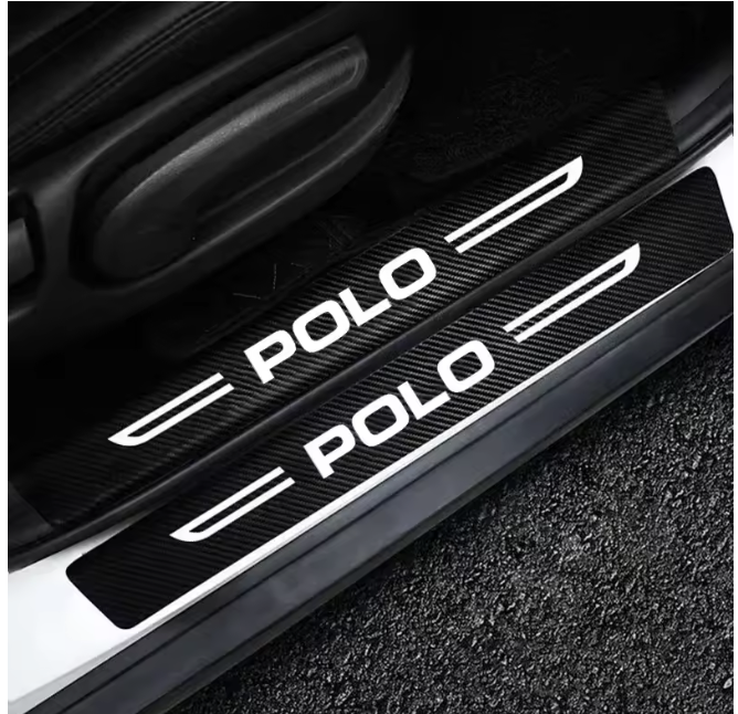 Plaque de protection seuil de porte pour VW Polo