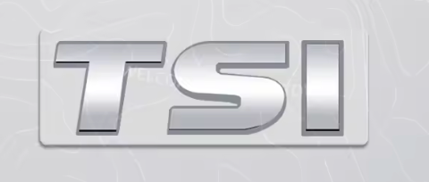 Logo TDI/TSI Volkswagen métallique 3D autocollant emblème coffre