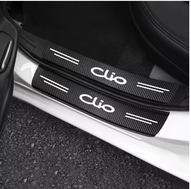 Seuil de porte de voiture plaque de protection  pour Renault Clio