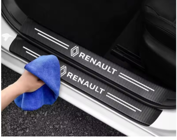 Seuil de porte de voiture plaque de protection  pour Renault