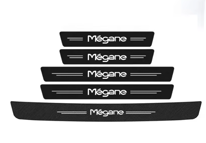 Seuil de porte de voiture plaque de protection  pour Renault Mégane